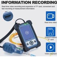 Komshine KIP-600V Fiber Optic Connectors Inspection Test Tools 3.5 inch Fiber Inspection Probe Real Time Video Microscope