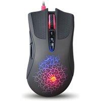 Bloody A90 Gaming Mouse 6200Cpi, Optical Engine Sensor, Less 0.2 Ms Key Response, 8 Button Numbers, Metal X' Glide Armor Boot