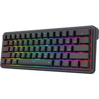Redragon K722 60% Wired Gasket RGB Gaming 61 Keys Hot-Swap Compact Mechanical Keyboard，3-Layer Noise Dampening