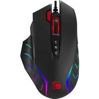 Bloody J95s Gaming Mouse, BC3332-S Gaming Engine, 8000CPI, Metal X'Glide Armor Boot, Acceleration 25 g Micro-Switch