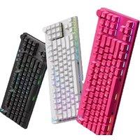 MCHOSE Mix 87 Magnetic Switch Gaming Keyboard Hall Effect 0.08ms Ultra-Low Latency 0.001mm Precision Office Wired Keyboard