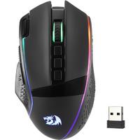 Redragon M991 Wireless Gaming Mouse 26000 DPI 3-Mode Gamer 9 Macro Buttons RGB Backlight Mice, Black