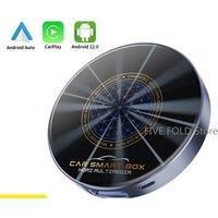 Qualcomm 6125 octa-core car Android box built-in GPS Beidou satellite positioning Ai Box wireless carplay