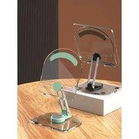 Acrylic Book Stand Clear Book Holder Acrylic Tablet Stand Portable Adjustable Phone Stand Foldable For Live Streaming Reading