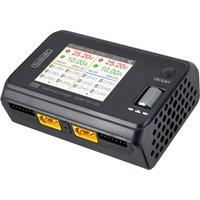 ToolkitRC M6D intelligent charger dual channel lithium battery fast charging 2CH DC 500W 15A 1-6S ISP 2.4-inch display screen