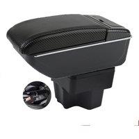 Russia KIA K2 Rio 3 Armrest box central console storage case driver elbow support rest arm