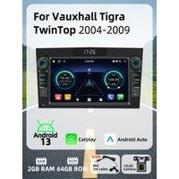2Din Radio for Vauxhall Tigra TwinTop 2004-2009 7" Stereo Head Unit GPS Navigation Carplay Android Auto Android Car Multimedia