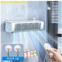 Eary Wall-mounted Bladeless Tower Fan With Remote Control Adjustable Summer Strong Cooling Airflow For Desk Air Conditioner Fan