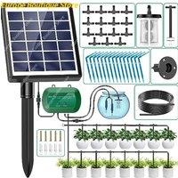 2025 Latest Drip Irrigation Kit for Potted Plants Solar System for Garden Supported Automatic Watering System