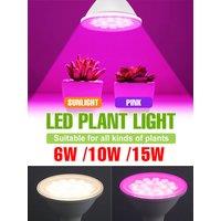 E27/E26 LED Full Spectrum Grow Light Bulb Indoor Hydroponic Flower Seeds Vegetables Succulent Plants Cultivation Lamp 5W 10W 15W