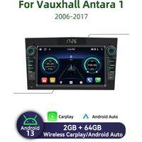 Autoradio Android For Vauxhall Antara 1 2006-2017 7 Wireless Carplay Car Multimedia 2 Din Radio GPS BT WIFI Head Unit Stereo