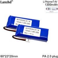 7.4v li polymer battery 902356 2S1P 1300mah For smart small appliance battery pack fascia gun combination battery