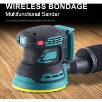 Mini Electric Sander 125mm 3 Speed Adjustable Wood Grinder Polishing Sanding Machine for Makita (No Battery)
