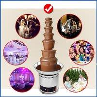 BABEJING High Quality 7-Layer 300w Electric Commercial Chocolate Fountain Suitable For Self-Service Restaurants