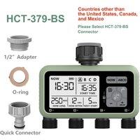 Reswat 4-Outlet Water Timers Multifunctional Sprinklers Multi Caliber Adaptation Convenient Installation Youngs Garden Tools