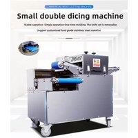 Commercial Fresh Beef Dice Cheese Cutter Cubic Chicken Dicer Frozen Meat Cube Cut Machine
