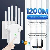 AC1200M Dual Band Repeater Wireless Signal Amplifier 5G High Power Extender Wifi Repeater