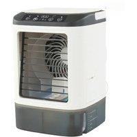 Hot Selling Mini Spray Cooling Fan Home Mobile Portable Desktop Air Cooler Silent Vortex Colorful Light Air Conditioning Fan
