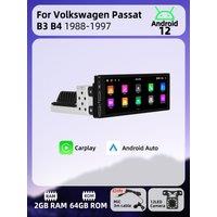 Android Car Multimedia for VW Volkswagen Passat B3 B4 1988-1997 6.86" Screen 1 Din Radio Stereo Head Unit Carplay Autoradio GPS