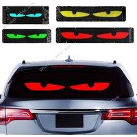 Truck Car Devil's Eye LED Matrix Pixel Panel Light Remote Control DIY Programmable Demon Eyes Flexible LED Panel Display Screen