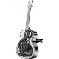 Car Air Freshener With Essential Oil With Fragrance Plating Guitar Shape Air Vent Aromatherapy Perfume Car Interior Decoration