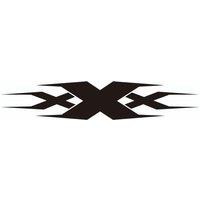 2 waterproof mountain bike stickers - scratch-resistant material, suitable for motorcycle decals on front forks and frames