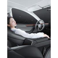 YZ For Tesla Model 3 Y Highland Juniper 2021-2025 Car Side Window Sunshade with Suction Cups Front Rear Windshield Privacy