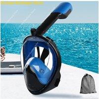 Underwater Scuba Anti Fog Full Face Diving Mask Snorkeling Respiratory Masks Safe Waterproof Swimming Equipment for Adult Kids