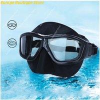 Professional anti-fog HD large frame fashion free diving mask snorkeling equipment full face large frame scuba diving goggles