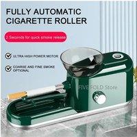 Automatic Cigarette Roller Smoking Accessories Electric Automatic Cigarette Injector Maker Tobacco Rolling Making Machine