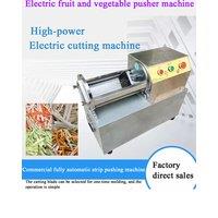 PBOBP Multifunctional Potato Slicer Cutter Machine Carrot Strip Cutting Machine Potato Chips Slicing Machine Vegetable Cutter