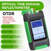 Mini OTDR Fiber Optic Cable Tester 80KM 1310/1550nm 24/22dB Multifunctional Optical Time Domain Reflectometer Loss Test