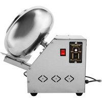 Chocolate Sugar Coasting Machine 30cm Roller Commercial Candy Coater Machine Chocolate Bean Coating Polishing Machine