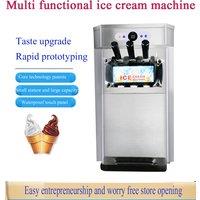 Ice Cream Machine Table Top Hard Ice Cream Yogurt Maker 1400W Automatic Benchtop Gelato Home Appliance Commercial