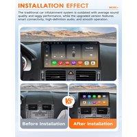 8-Core Snapdragon 6115 by Qualcomm Car radio For Mercedes Benz C Class W204 S204 2007-2010 Carplay Android Auto GPS multimedia
