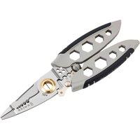 7 inch electrician special multi-functional wire stripper tool wire cutting cable crimping winding and tightening