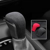 Alcantara Suede Gear Shift Knob Cover Lever Stick Head Trim For Toyota Corolla 2019-2024 Car Interior Accessories Auto