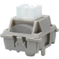FL CMMK Silent Grey Snow Switch 5pin 40g RGB SMD Linear For Mechanical Keyboard Hot Swap Mute MX Switches Factory Lubrication PC