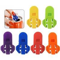 10Piece Portable Bottle Opener Plastic seal Dust-Proof Handheld Soda Can Beer Beverage Opener Multiple Colors Kitchen Tool