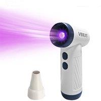 Turbo High-Speed Fan With UV Light 100000 RPM Brushless Motor 4 Gear Wind Speed for Dust Removal/Inflateble Air Bed/Fire Blowing