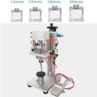 Pneumatic Perfume Bottle Cap Crimping Machine Aluminum Alloy Capping Machine