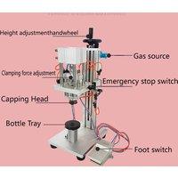 Pneumatic Perfume Oral Liquid Penicillin Injectable Bottle Capper Aluminum Plastic Glass Vial Crimper Capping Machine