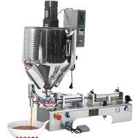 PBOBP Single Heads Filling Machine Pneumatic Paste Liquid Dual Purpose Filling Machine for Cosmetic Heating And Stirring Filler
