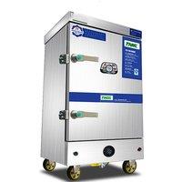 Commercial Gas or Electric Rice Steam Cabinet 4 Trays Soup Fish Steamer Rice Cooking Machine