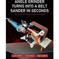 Handheld Multifunctional Stand for Industrial Grade Small Belt Sander Knives Open Edge Grinding Polishing Angle Grinder