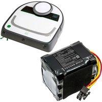Vacuum Battery For Vorwerk:20884-1,48245,4NCR18650P2-C001A,Kobold VR200,--6000mAh / 86.40Wh--Li-ion--14.40V