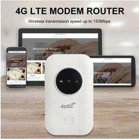 4G LTE Mobile Wifi Router 2100Mah 150Mbps Wifi Modem Up To 10 Users With SIM Card Slot Wireless Router For Travel