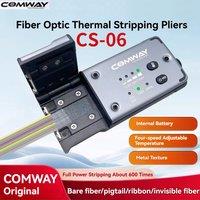 New CS-06 COMWAY Hot Stripping Clamp Bundle/Bare Fiber/Tail Fiber/Ribbon Fiber Plywood Hot Stripping Clamp