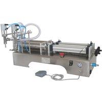 2025Liquid Filling Machine Volume Liquid Filler Dual Nozzles Pneumatic Filling Machine for Oil Cosmetic Drinks Two Heads