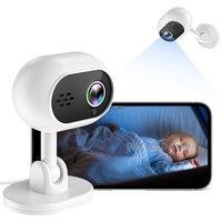 HD 1080P Wifi Mini Camera Wireless Home Two Way Audio Surveillance Camera Night Vision Recorder Real Time Alarm Baby Monitor